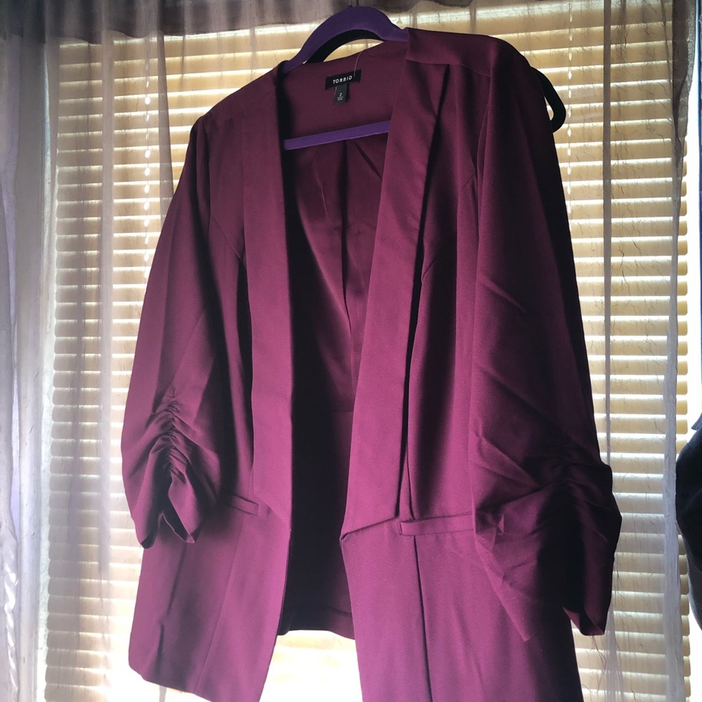 Purple Blazer